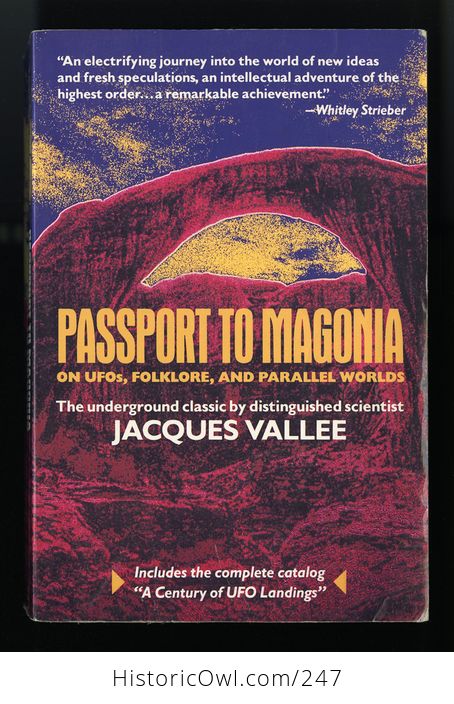 Passport to Magonia on Ufos Folklore and Parallel Worlds Book by Jacques Vallee - #046KQZs4i7U-1