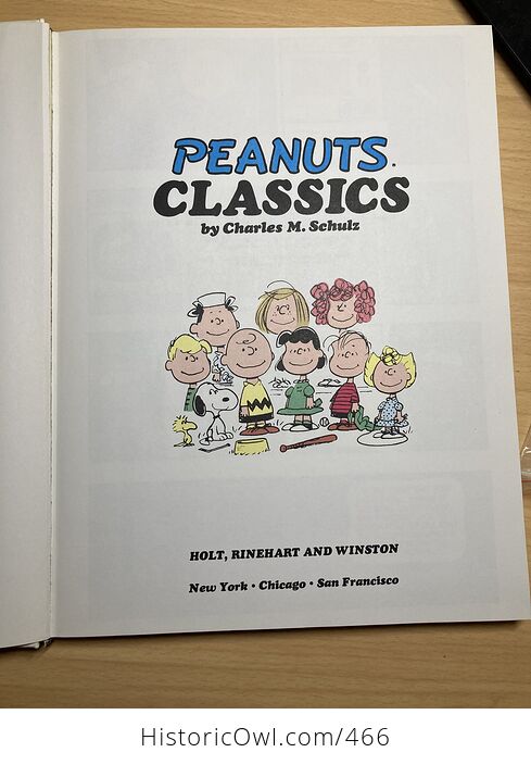 Peanuts Classics by Charles M Schulz C 1970 - #rCcTkRuuFag-3
