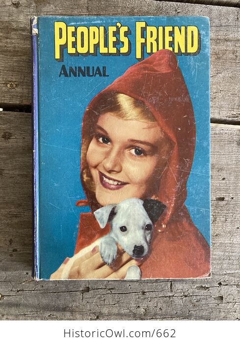 Peoples Friend Annual Vintage Book - #xDZnXDgny6I-1