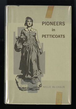 Pioneers in Petticoats Dramatized Tales and Legends of Heroic American Women Vintage Illustrated Book by Nellie Mccaslin C1960 #6WtxlMR2SLs