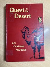 Quest in the Desert Vintage Book by Roy Chapman Andrews C1953 #x6wUAYuabYU