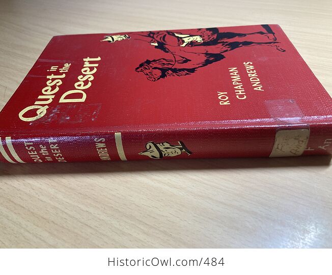 Quest in the Desert Vintage Book by Roy Chapman Andrews C1953 - #x6wUAYuabYU-8