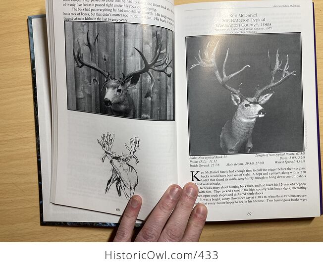 Rare Book Idahos Greatest Mule Deer by Ryan Hatfield First Edition C2004 - #yknncVwpsgc-6