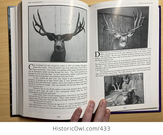 Rare Book Idahos Greatest Mule Deer by Ryan Hatfield First Edition C2004 - #yknncVwpsgc-7