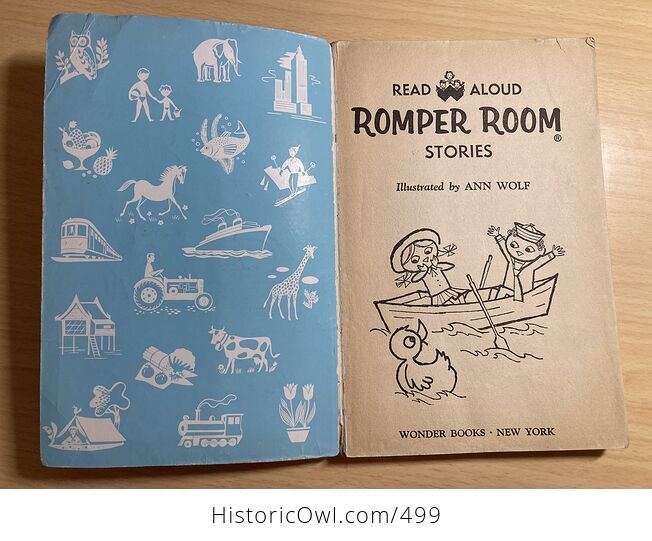 Read Aloud Romper Room Stories Illustrated by Ann Wolf Wonder Books C1958 - #Aj2p1Wu0ZUM-2