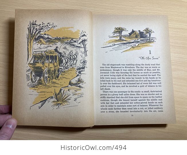 Rebecca of Sunnybrook Farm Vintage Book by Kate Douglas Wiggin Illustrated by Sari Whitman Publishing Company C1960 - #EeDUZkqDDe8-8