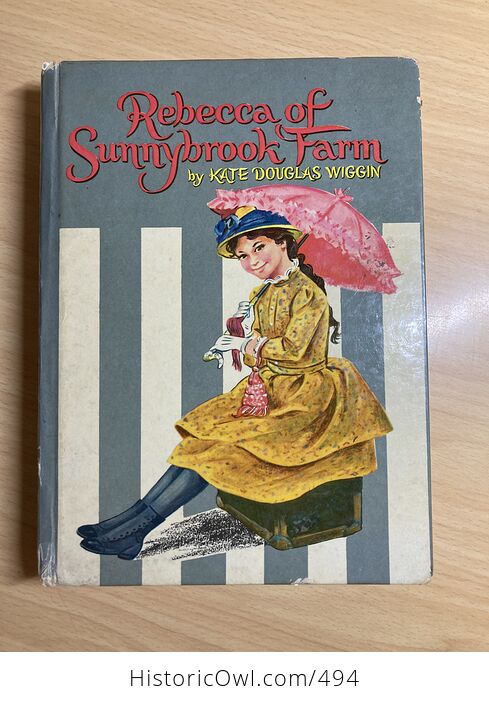 Rebecca of Sunnybrook Farm Vintage Book by Kate Douglas Wiggin Illustrated by Sari Whitman Publishing Company C1960 - #EeDUZkqDDe8-1
