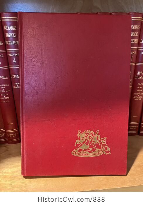 Richards Topical Encyclopedia Vintage Books Set - #QeVpIfkYBD4-6