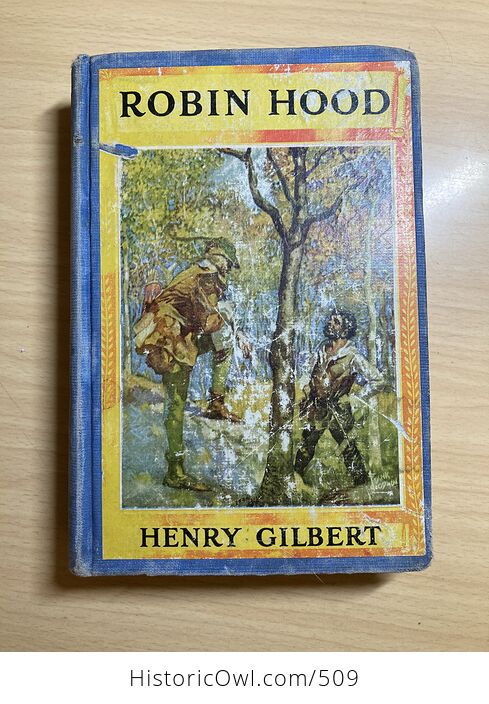 Robin Hood by Henry Gilbert Vintage Book - #rl31Fzb0qg8-1