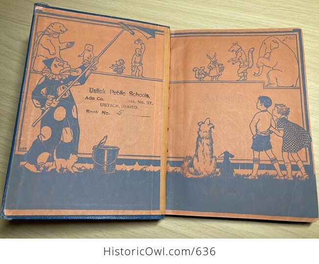 Round the Year Antique Book by Arthur Gates and Miriam Blanton Huber C1934 - #RFsbgM8Gu0M-4