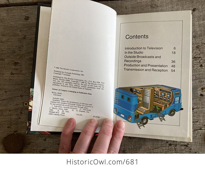 Rourke Guides Cars and Television Books C1984 - #xkG2N6I24vI-6