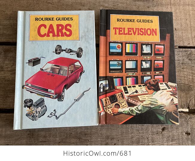 Rourke Guides Cars and Television Books C1984 - #xkG2N6I24vI-1