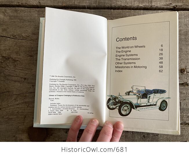 Rourke Guides Cars and Television Books C1984 - #xkG2N6I24vI-11