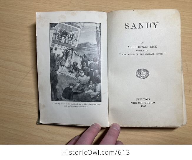 Sandy Antique Book by Alice Hegan Rice C1905 - #CO05lkfshCQ-5
