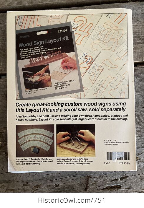 Sears Scroll Saw Handbook with Patterns by Patrick Spielman C1986 - #HcIOQpiktNo-5