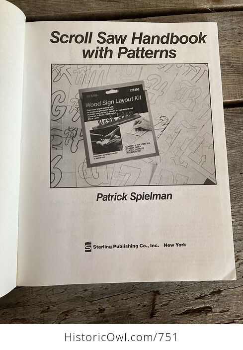 Sears Scroll Saw Handbook with Patterns by Patrick Spielman C1986 - #HcIOQpiktNo-6
