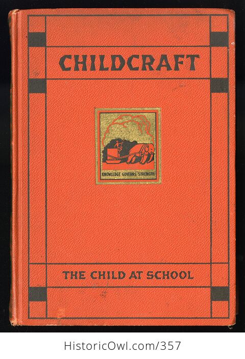 Set of Two Childcraft Antique Illustrated Books Vol 4 and 5 Copyright 1937 - #MhAuU8zahak-1