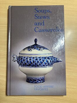 Soups Stews and Casseroles Food Writers Favorites Book by Dial Publishing Company and Madd C1990 #OQHQilHXQOc