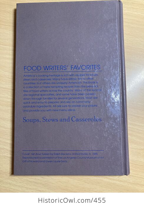 Soups Stews and Casseroles Food Writers Favorites Book by Dial Publishing Company and Madd C1990 - #OQHQilHXQOc-2