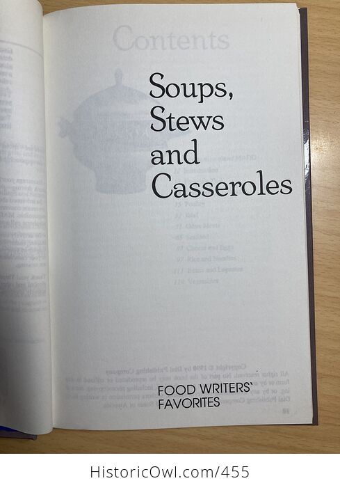Soups Stews and Casseroles Food Writers Favorites Book by Dial Publishing Company and Madd C1990 - #OQHQilHXQOc-5