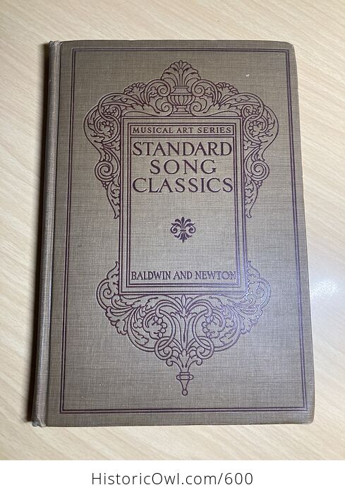 Standard Song Classics for High Schools Academies and Choruses of Mixed Voices by Ralph Baldwin and Ew Newton C1913 - #L2fs3cWVaSw-1