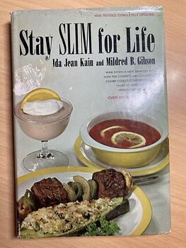Stay Slim for Life Diet Cook Book for Overweight Millions by Ida Jean Kain and Mildred B Gibson C 1966 #iWyHcGCOiwo