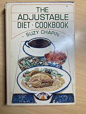 The Adjustable Diet Cookbook by Suzy Chapin C1967 #ybKCzE59iOw