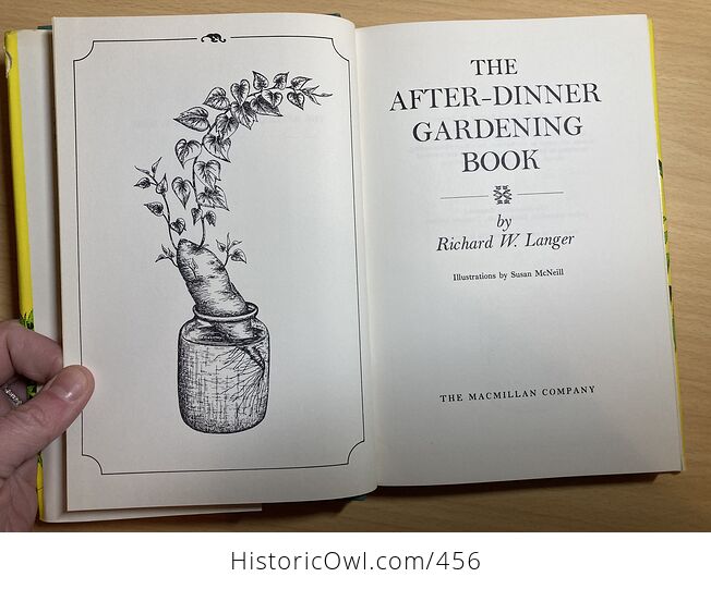 The After Dinner Gardening Book by Richard W Langer C1969 - #fKjnZFs571c-5
