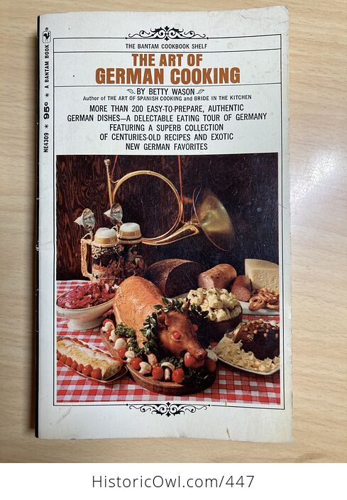 The Art of German Cooking Paperback Book by Betty Wason C1967 - #gyj8m143EV4-1
