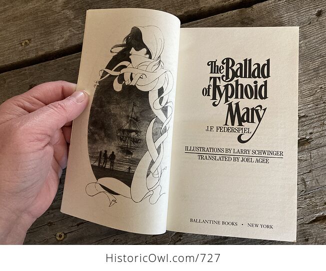 The Ballad of Typhoid Mary Illustrated Book by J F Federspiel C1985 - #ph5M9FGjsZw-4