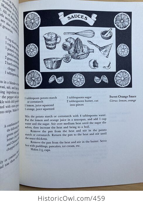 The Citrus Cookbook by Josephine Bacon C1983 - #OjAoULjNAkU-8