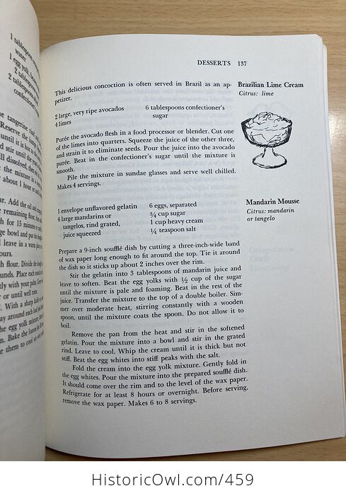 The Citrus Cookbook by Josephine Bacon C1983 - #OjAoULjNAkU-7