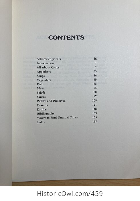 The Citrus Cookbook by Josephine Bacon C1983 - #OjAoULjNAkU-5