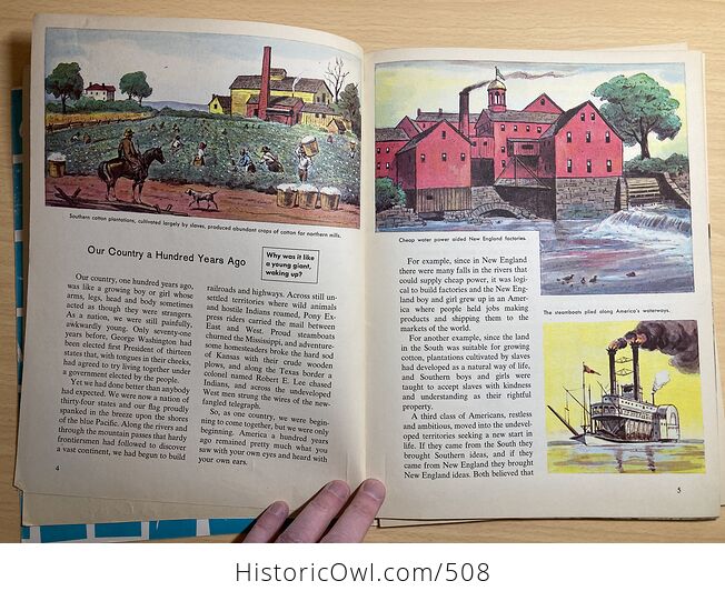 The Civil War the How and Why Wonder Book C1961 - #URQE0Mx6J2Q-8