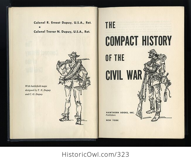 The Compact History of the Civil War Book by Colonel R Ernest Dupuy C 1961 - #tkuwggS4hyQ-3
