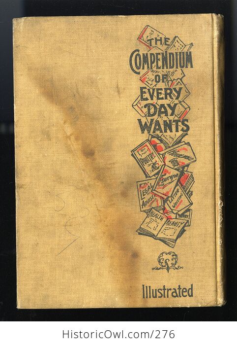 The Compendium of Every Day Wants Antique Illustrated Book by Luther Minter C1908 - #ZHifp7vblgg-2