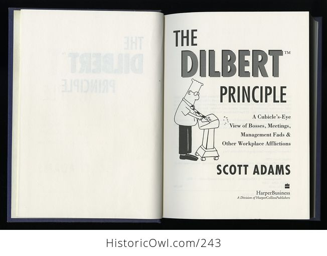 The Dilbert Principle Book by Scott Adams C1996 - #jjMDEtJmP7E-2