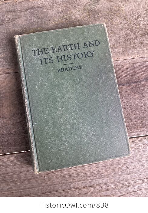 The Earth and Its History Antique Geology Book by John Hodgdon Bradley Ginn and Company C1928 - #9v1tWT1vmNo-1