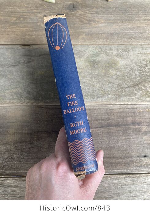The Fire Balloon Vintage Book by Ruth Moore William Morrow and Company C1948 - #GCFHUwsyBnk-1