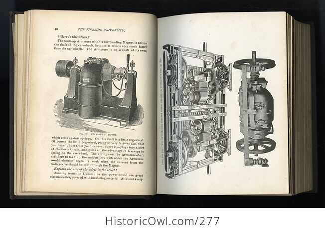 The Fireside University of Modern Invention Discovery Industry and Art for Home Circle Study and Entertainment Antique Illustrated Book by John Mcgovern C1902 - #6fc7DMYMNNw-6