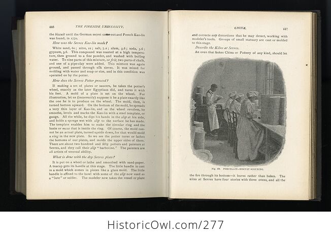 The Fireside University of Modern Invention Discovery Industry and Art for Home Circle Study and Entertainment Antique Illustrated Book by John Mcgovern C1902 - #6fc7DMYMNNw-3