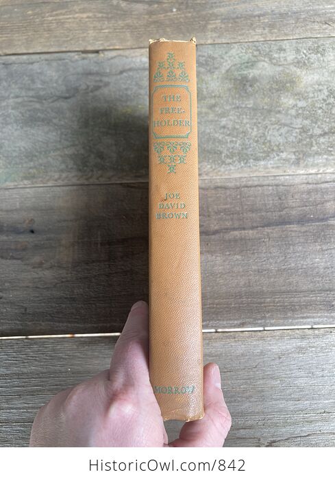 The Freeholder Vintage Book by Joe David Brown C1949 - #nwt8AoJfa1g-1