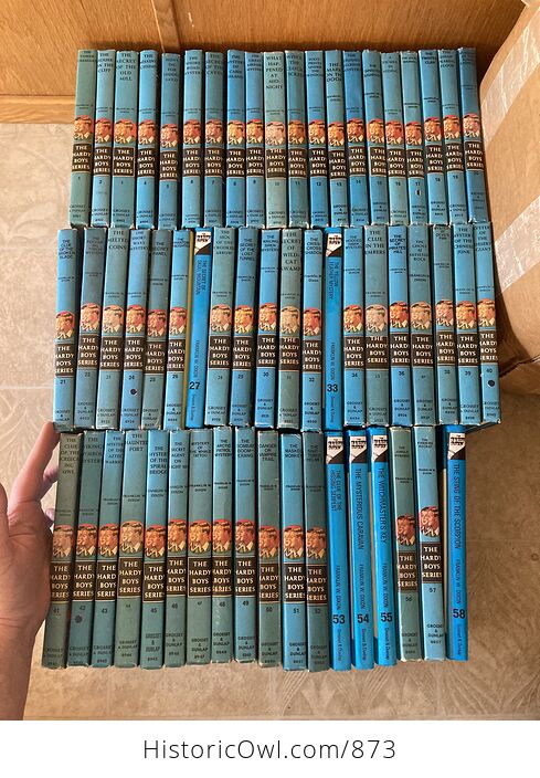 The Hardy Boys Complete Vintage Book Set Volumes 1 Through 58 - #VNvDhg8gIBM-1
