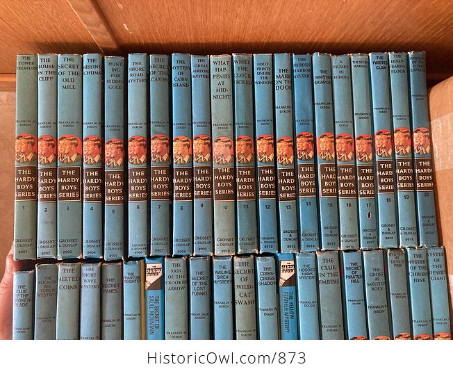 The Hardy Boys Complete Vintage Book Set Volumes 1 Through 58 - #VNvDhg8gIBM-2