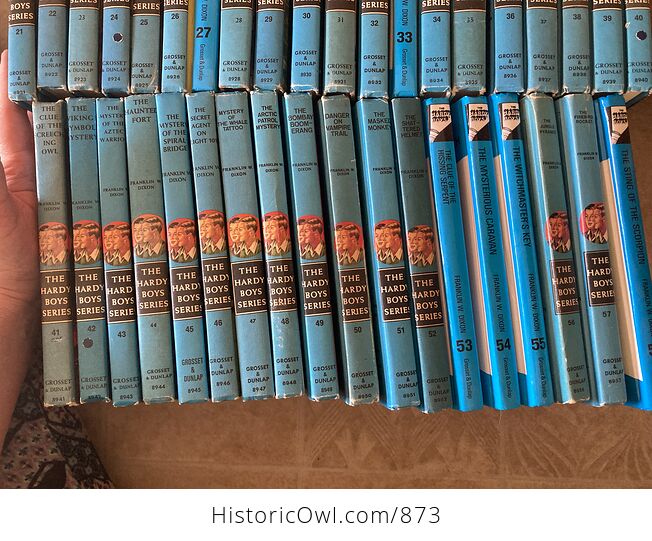 The Hardy Boys Complete Vintage Book Set Volumes 1 Through 58 - #VNvDhg8gIBM-4