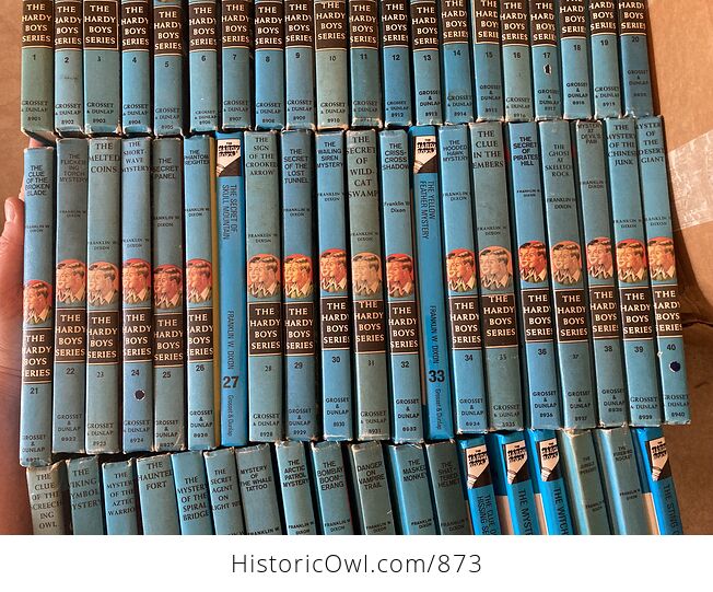 The Hardy Boys Complete Vintage Book Set Volumes 1 Through 58 - #VNvDhg8gIBM-3