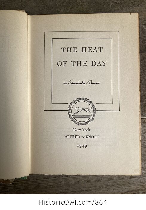 The Heat of the Day by Elizabeth Bowen C1949 - #QOPY7hPvYvk-5