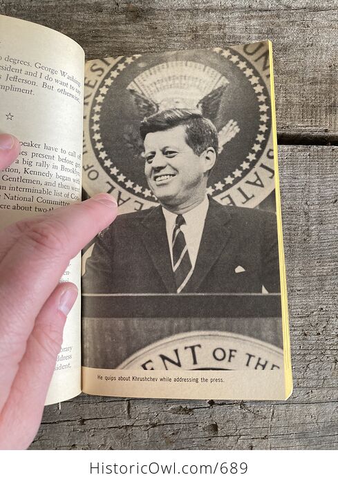 The Humor of Jfk Paperback Book by Booton Herndon C1964 - #sSlhUXX7xAA-1