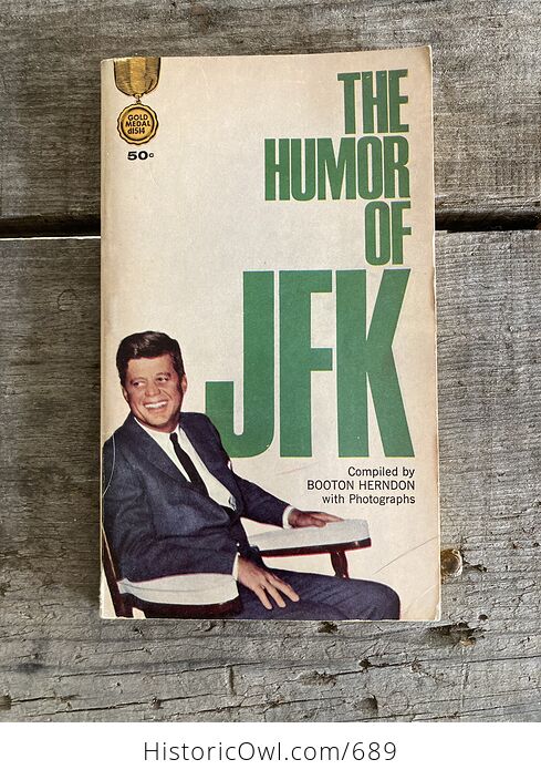 The Humor of Jfk Paperback Book by Booton Herndon C1964 - #sSlhUXX7xAA-3