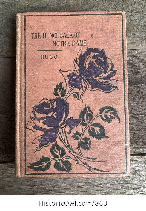 The Hunchback of Notre Dame Vintage Book by Victor Hugo the Federal Book Company Publishers C1902 1903 - #bTUttjXPQHU-1